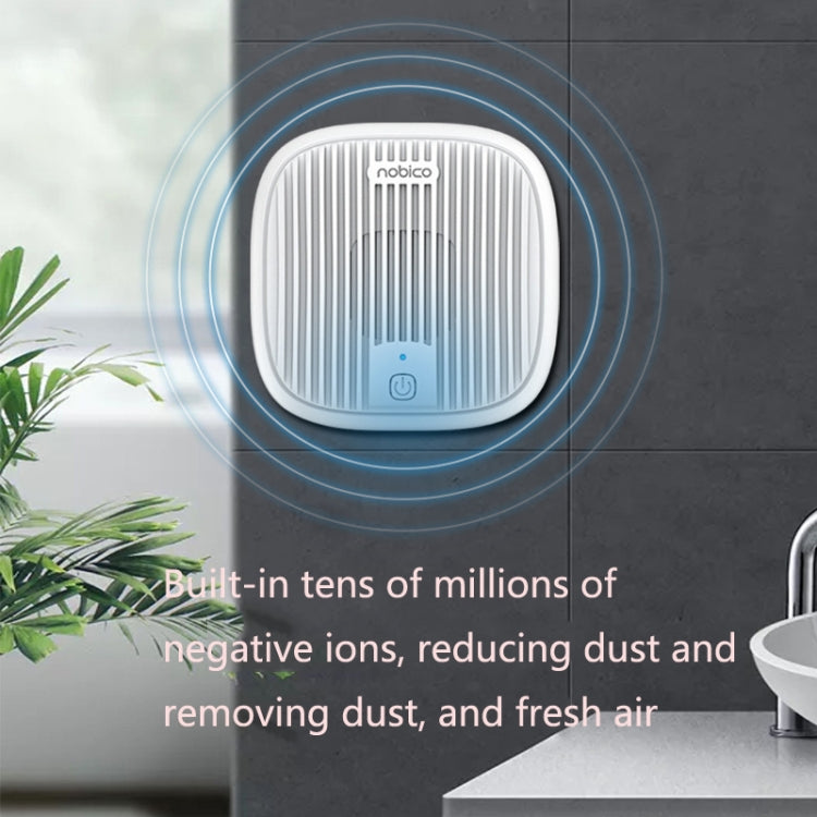 NOBICO Negative Ion Air Purifier Toilet Sterilization Eliminating Odor Formaldehyde Disinfection Machine, CN Plug(XD01) - free shipping - PMC Jewellery - Order now!