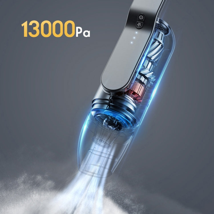 13000 Pa Car Vacuum Cleaner Wireless Handheld Mini Multi-Function UV Sterilization Vacuum Cleaner(Gentleman Black) - Vacuum Cleaner by PMC TechLife | Online Shopping South Africa | PMC TechLife | Buy Now Pay Later Mobicred
