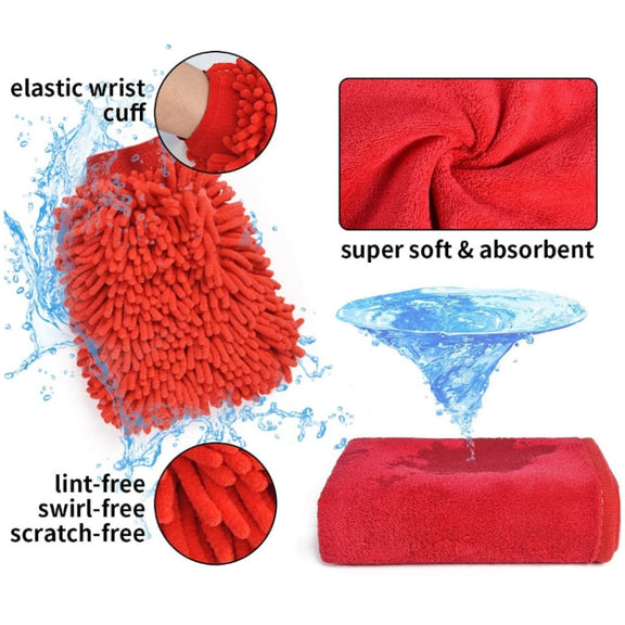 19 in 1  Car Wash Cleaning Brush Electric Drill Brush Head Cleaning Brush Tire Cleaning Brush
