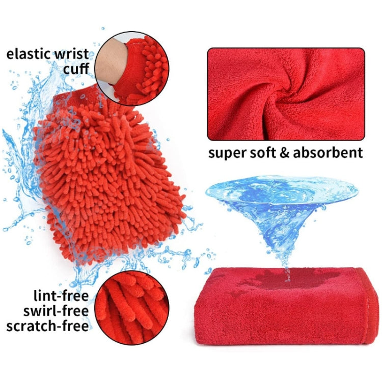 19 in 1  Car Wash Cleaning Brush Electric Drill Brush Head Cleaning Brush Tire Cleaning Brush