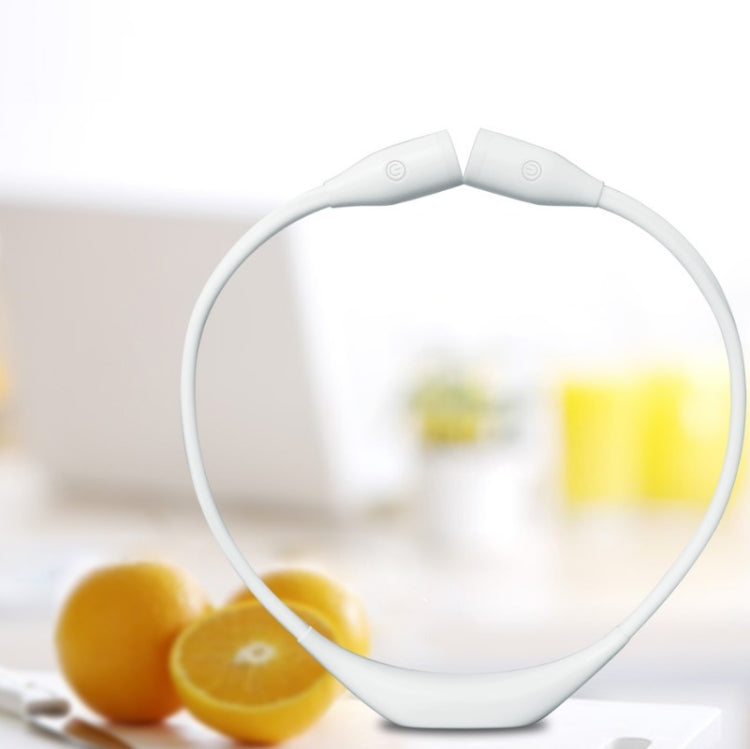 Student Eye Protection Reading LED Neck Hanging Light USB Rechargeable Outdoor Night Running Portable Light���Specification��� Stepless Dimming(White) - Desk Lamps by PMc TechLife | Online Shopping South Africa | PMc TechLife | Buy Now Pay Later Mobicred