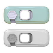 Children Anti-pinch Hand-opening Door Safety Lock(Green)