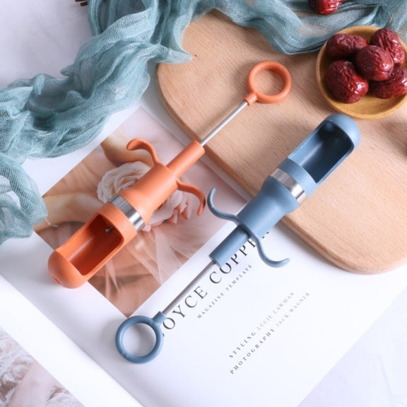 Red Date Pitting Device Kitchen Gadgets(Blue)