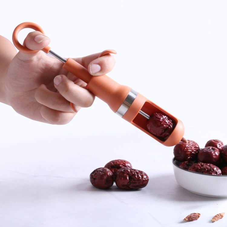 Red Date Pitting Device Kitchen Gadgets(Blue)