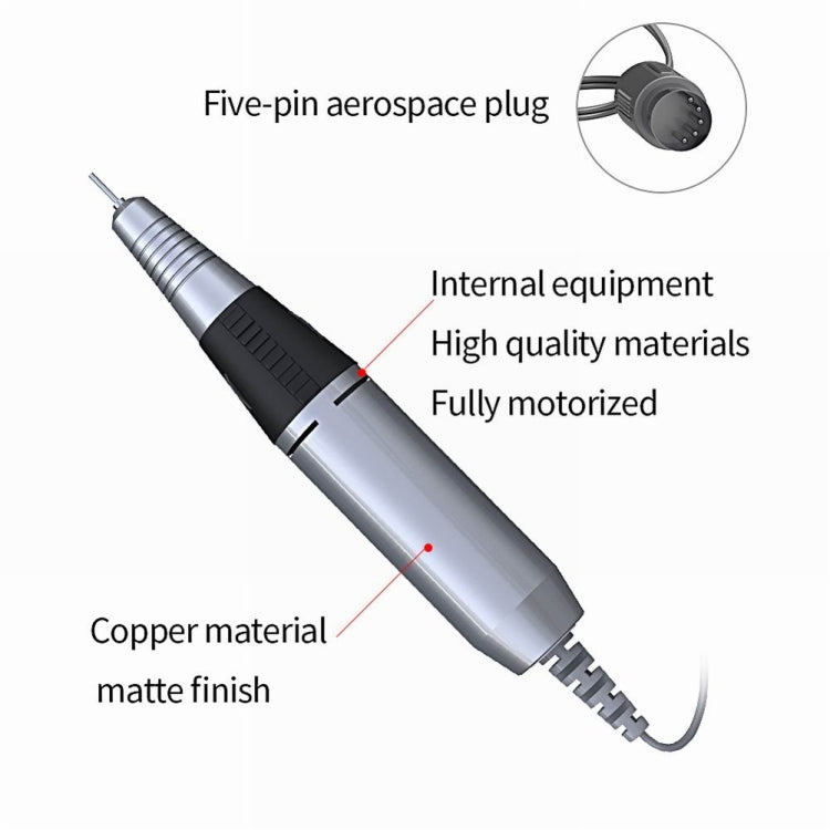 206A 35000 Rpm Electric Nail Polisher And Nail Remover(110V US Plug)