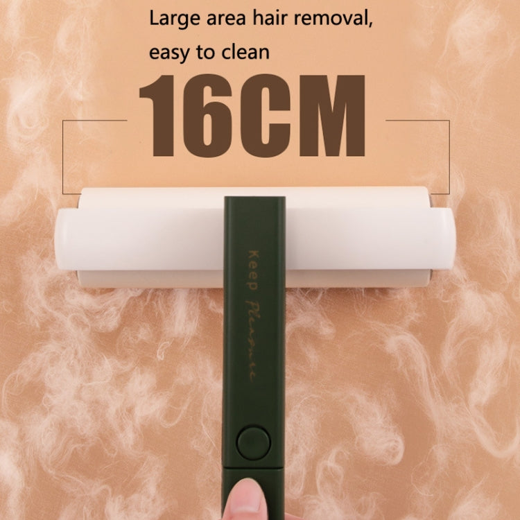 4334 Multifunctional Rotating Hair Sticking Device Clothes Hair Removal Roller Brush(Green)