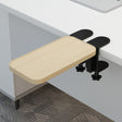 Computer Desk Rotatable Arm(Oak Color Wooden Board) - Other by PMC TechLife | Online Shopping South Africa | PMC TechLife | Buy Now Pay Later Mobicred