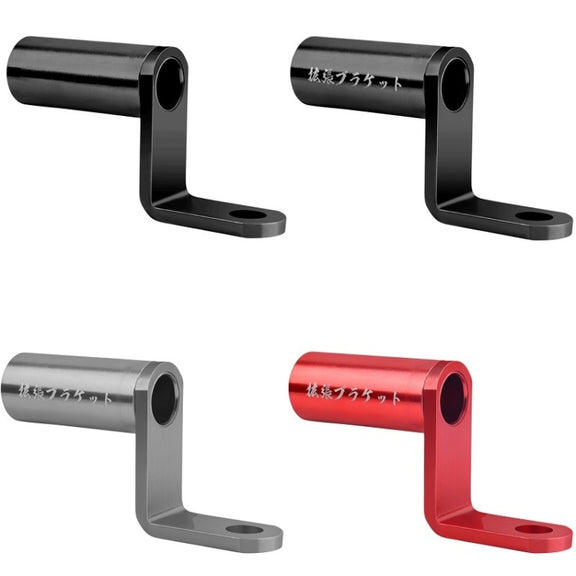 Bicycle Aluminum Alloy Conversion Bracket Extension Rack(Grey)
