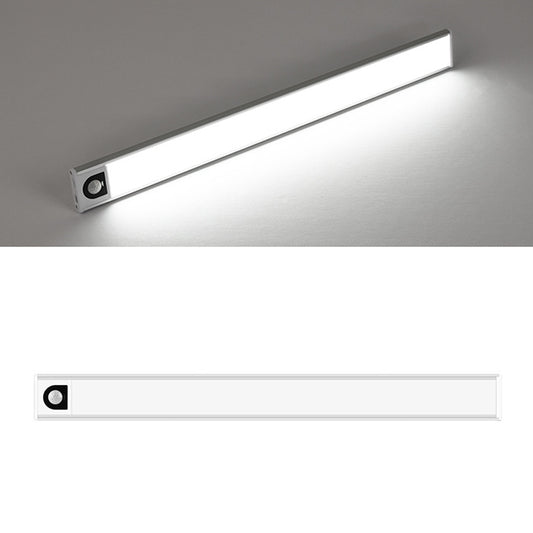 Intelligent Automatic Human Body Induction Wireless LED Lamp 40cm(Silver + White Light) - Sensor LED Lights by PMC Jewellery | Online Shopping South Africa | PMC Jewellery | Buy Now Pay Later Mobicred