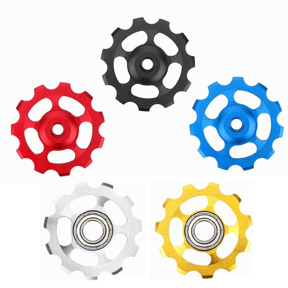 Mountain Bicycle Flywheel Guide Wheel(Silver)