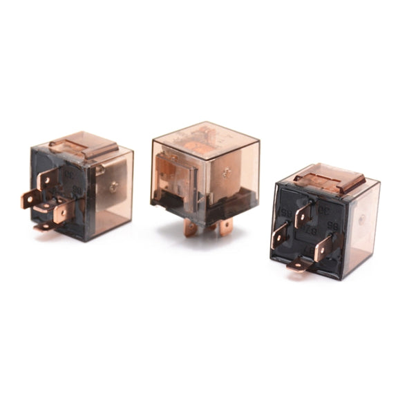 5 PCS 100A Automotive Relay With Indicator Light(12V 5 Plug 100A)