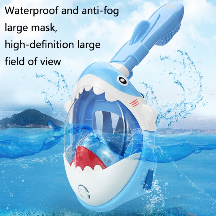 Cartoon Kids Full Dry Diving Mask Swimming Anti-Fog Snorkeling Mask, Size: XS(Hippo) - Diving Mask by PMC TechLife | Online Shopping South Africa | PMC TechLife | Buy Now Pay Later Mobicred