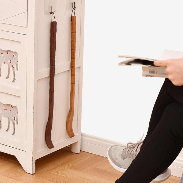 BQR01 Back Scratcher Long Handle Wooden Massage Scratcher, Style: Bamboo Section Red - free shipping - PMC TechLife - Order now!