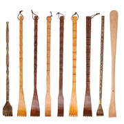 BQR01 Back Scratcher Long Handle Wooden Massage Scratcher, Style: Small Hand