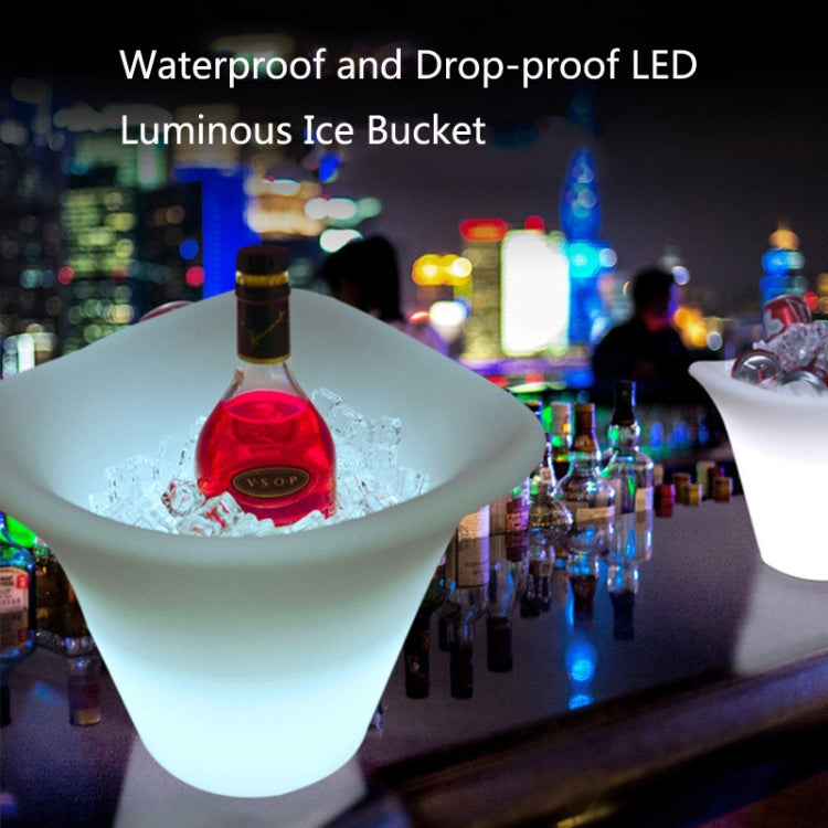 ES-IC014 Waterproof LED Luminous Ice Bucket For Bars, US Plug, Size: 27x27x30cm - Novelty Lighting by PMC TechLife | Online Shopping South Africa | PMC TechLife | Buy Now Pay Later Mobicred