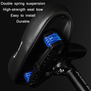 WEST BIKING Bicycle Big Butt Shock Absorption Soft Saddle(Groove Type)