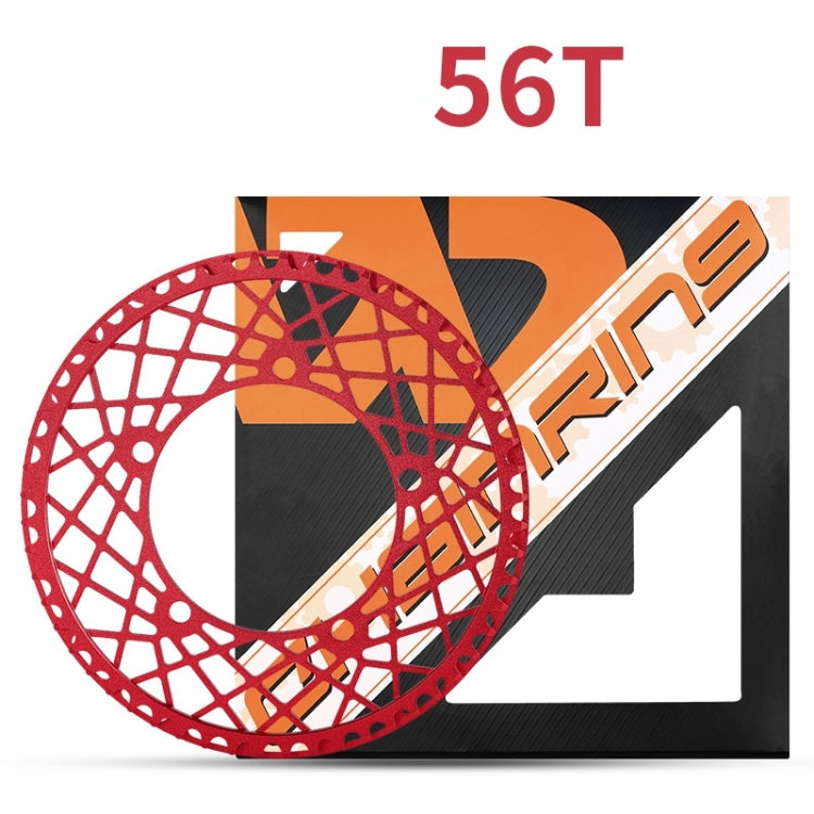 WEST BIKING Folding Bicycle Aluminum Alloy Waterproof Crankset, Colour: 56T���Red��� - free shipping - PMc TechLife - Order now!