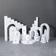 16 In 1 Photography Geometry Foam Cube Photo Studio Props(White) - Geometric Props by PMC TechLife | Online Shopping South Africa | PMC TechLife | Buy Now Pay Later Mobicred