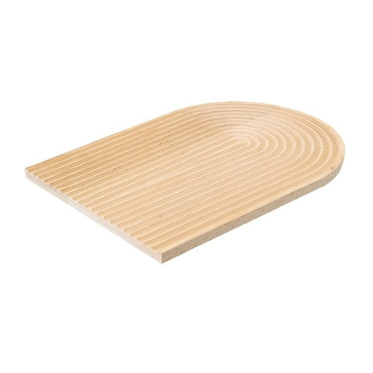 Large Elliptical  Wooden Tray Photography Shooting Props - Wooden Props by PMC TechLife | Online Shopping South Africa | PMC TechLife | Buy Now Pay Later Mobicred