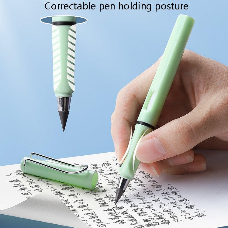 5 PCS No Ink No Need To Sharpen Drawing Sketch Pen Not Easy To Break Erasable HB Writing Pencil(Makaron Pink)