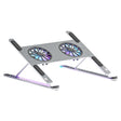 BONERUY P11F Notebook Cooling Bracket Fan Aluminum Alloy Radiator, Colour:  Silver with Type-C Cable - Cooling Pads by BONERUY | Online Shopping South Africa | PMC TechLife | Buy Now Pay Later Mobicred