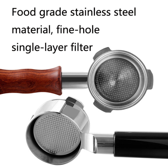 DL-1 Zinc Alloy Coffee Maker Bottomless Handle For Dongling, Style: Black Rosewood