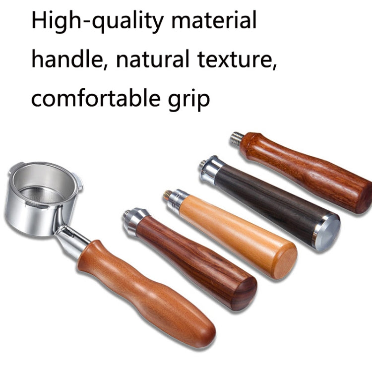 DL-1 Zinc Alloy Coffee Maker Bottomless Handle For Dongling, Style: Bamboo Without Buckle