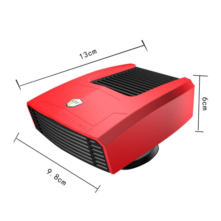 8265 Vehicle-Mounted Cooling And Heating Fan Defogger(24V Yellow)