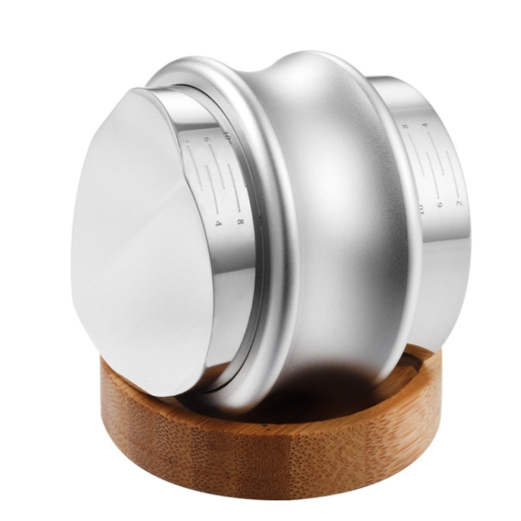 ENB-11 51mm Stainless Steel Coffee Cloth Powder Dispenser Coffee Machine Handle Universal, Colour: One Word Double Head Silver - free shipping - PMC TechLife - Order now!
