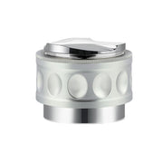 YK33258 Stainless Steel Double-Ended Coffee Cloth Dispenser, Size: 58mm(Silver Finger Buckle Type)