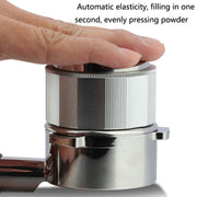 YK33258 Stainless Steel Double-Ended Coffee Cloth Dispenser, Size: 58.5mm(Silver Multilateral Type)