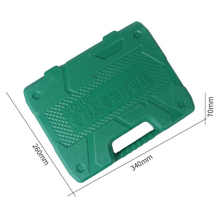 Inside And Outside Hexagon Wrench Auto Repair Wind Cannon Sleeve, Specification: 20 In 1 Extension Sleeve - Hand Tool Sets by PMC TechLife | Online Shopping South Africa | PMC TechLife | Buy Now Pay Later Mobicred