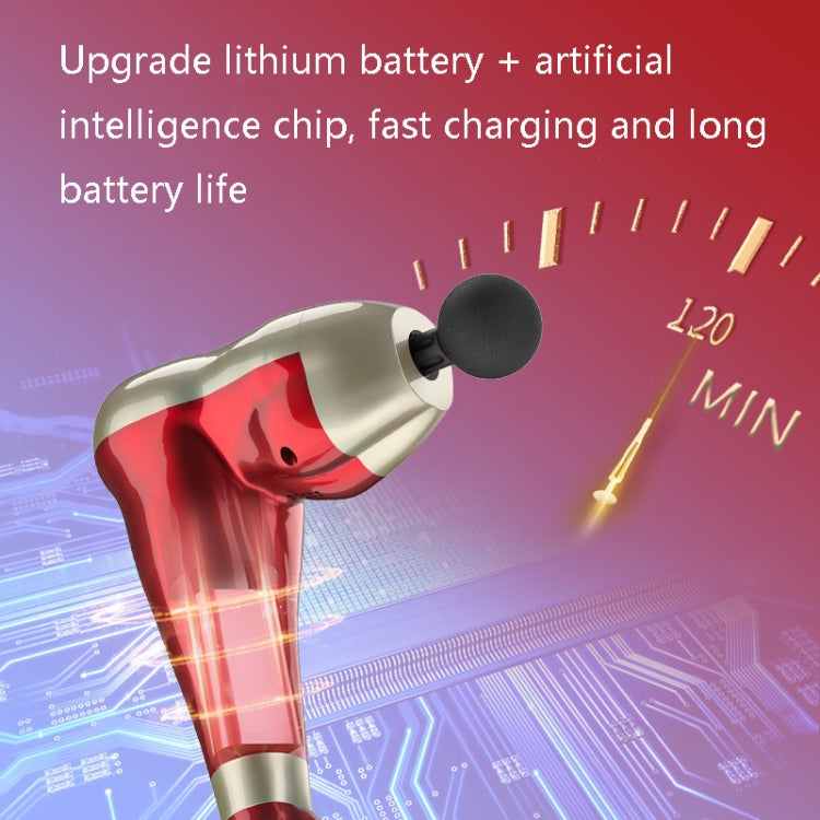 USB Arm Shape Muscle Relaxation Fascia Gun(Black) - free shipping - PMC TechLife - Order now!