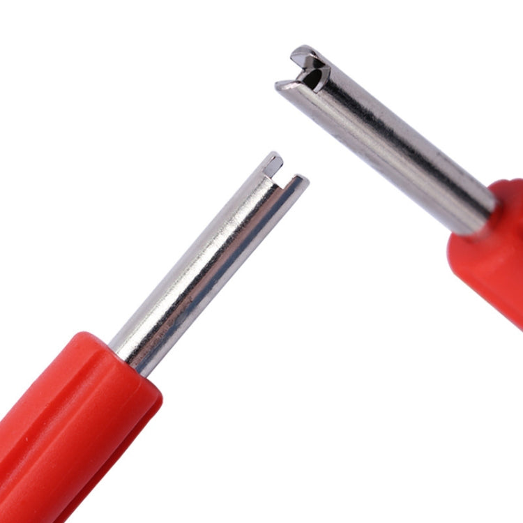 20 PCS Valve Core Wrench Key Car Air Conditioning Wheel Tire Air Mouth Dual-Use Switch Tool(Double Head) - Hand Tool Sets by PMC TechLife | Online Shopping South Africa | PMC TechLife | Buy Now Pay Later Mobicred