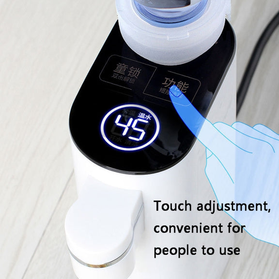 JCZN-050 Desktop Instant Hot Electric Hot Automatic Water Kettle, Power Plug: US Plug(White)
