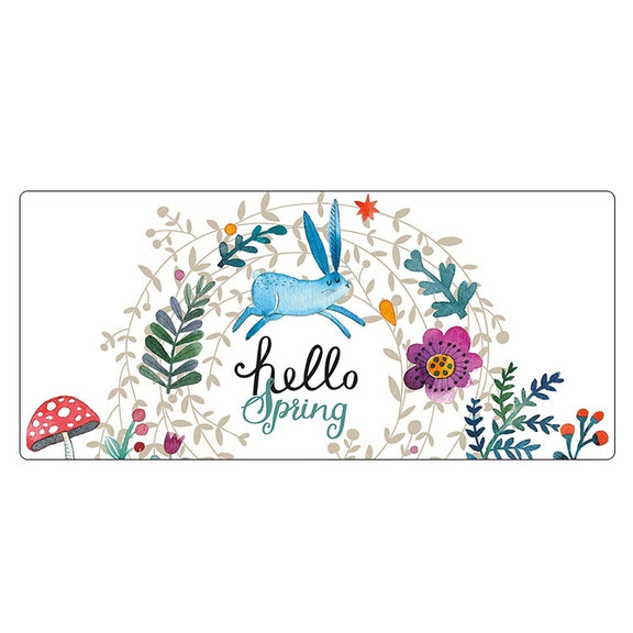 Cute Cartoon Non-Slip Desk Mat, Size: 400 x 900 x 4mm Seaming(001)