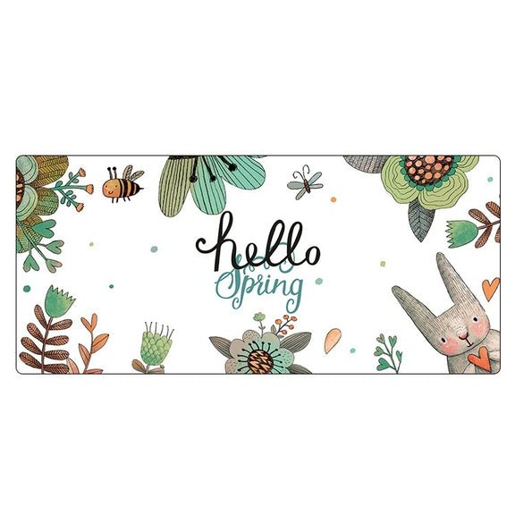 Cute Cartoon Non-Slip Desk Mat, Size: 400 x 900 x 4mm Seaming(003)