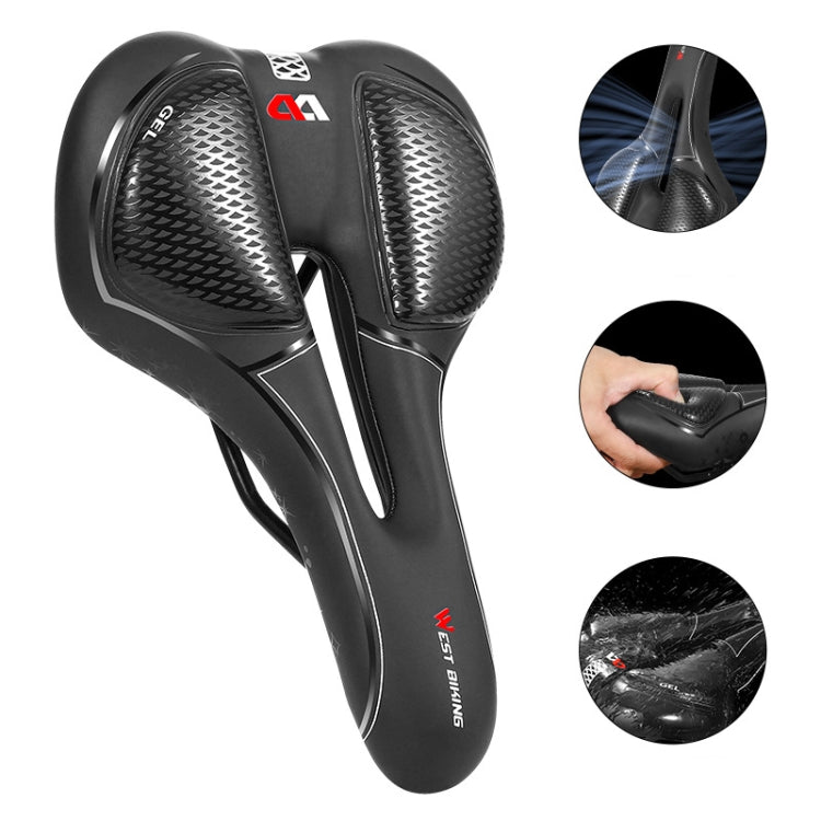 WEST BIKING Bicycle Riding Comfortable Silicone Saddle, Style: Fish Scale - free shipping - PMc TechLife - Order now!