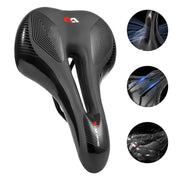 WEST BIKING Bicycle Riding Comfortable Silicone Saddle, Style: Rhombus Annual Wheel (Sponge)