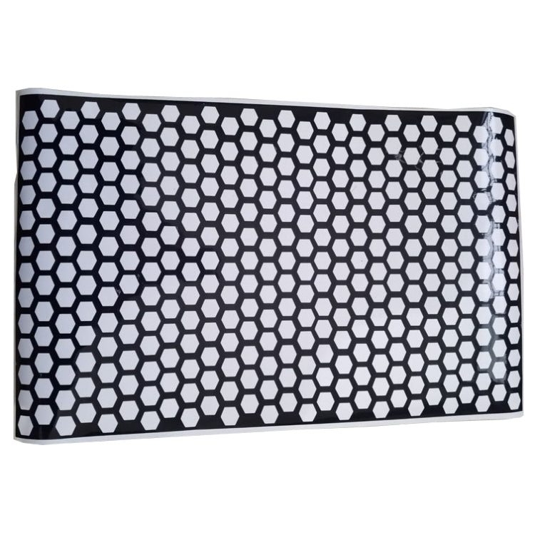 5 PCS Car Honeycomb Tail Lamp Film Universal Personality Modified Light Film Sticker(Bright Black) - Auto Film by PMC Jewellery | Online Shopping South Africa | PMC Jewellery | Buy Now Pay Later Mobicred