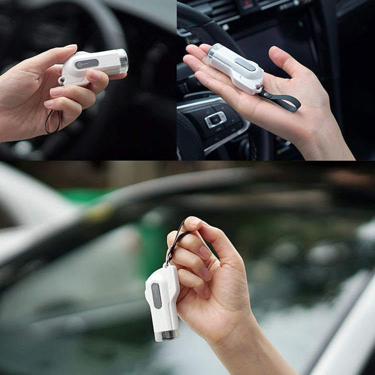 CS-B09 Safety Hammer Tungsten Steel Striker Windows Breaker With Seat Belt Cutter(White) - Emergency Hammer by PMC Jewellery | Online Shopping South Africa | PMC Jewellery | Buy Now Pay Later Mobicred