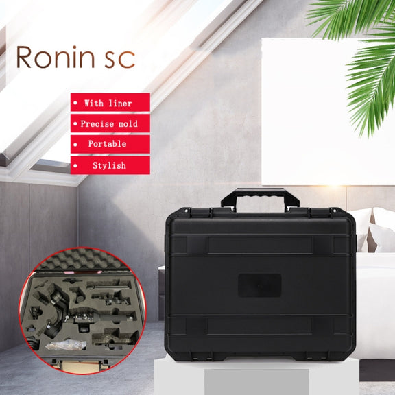 Explosion-Proof Shockproof Water-resistant Box Bag For DJI Ronin SC(Black)