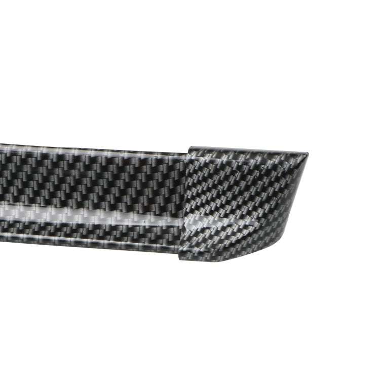 Car Universal Tail Paste Top Wing, Specification: 3.5cm Carbon Fiber Black