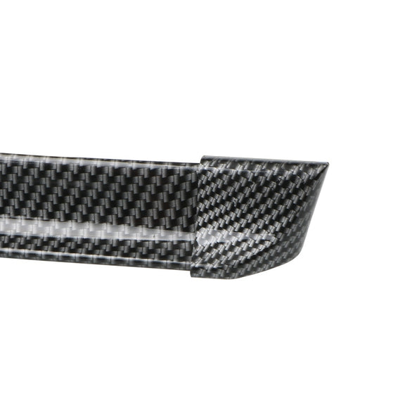 Car Universal Tail Paste Top Wing, Specification: 4.5cm Carbon Fiber Black