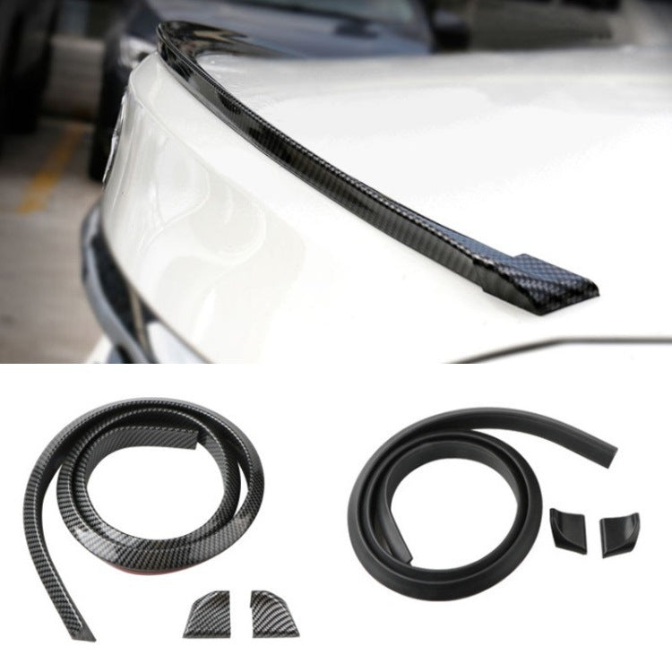 Car Universal Tail Paste Top Wing, Specification: 4.5cm Matte Black