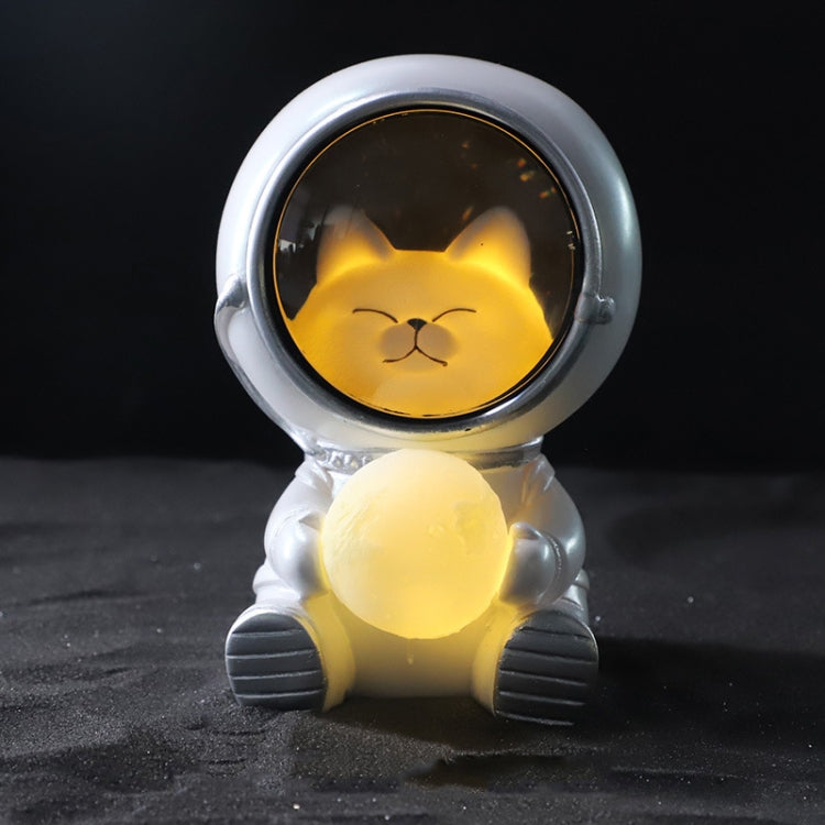 W1153 Resin Planet Night Light Home Decorations, Style: Kitten Astronaut - Night Lights by PMC TechLife | Online Shopping South Africa | PMC TechLife | Buy Now Pay Later Mobicred