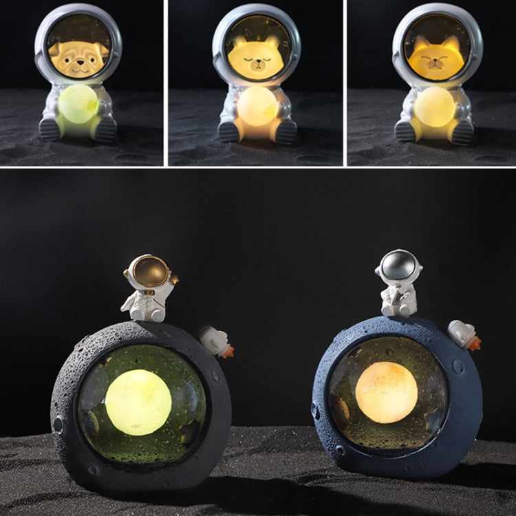 W1153 Resin Planet Night Light Home Decorations, Style: Bear Astronaut - Night Lights by PMC TechLife | Online Shopping South Africa | PMC TechLife | Buy Now Pay Later Mobicred