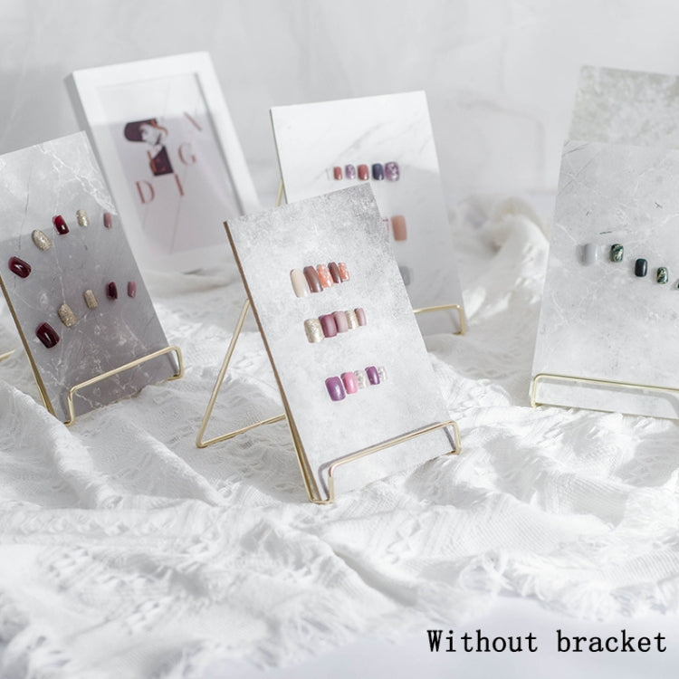 2 PCS Nail Art Photo Background Rock Pattern Display Board(C Style)