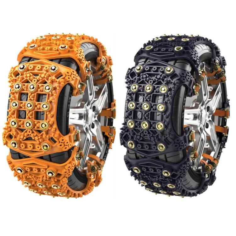 For 175~265cm Snow Emergency Snow Chains For Car SUV General Tires(Yellow 8764A) - Car Road Trouble Clearer by PMC TechLife | Online Shopping South Africa | PMC TechLife | Buy Now Pay Later Mobicred