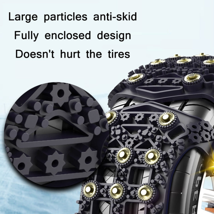 For 175~265cm Snow Emergency Snow Chains For Car SUV General Tires(Black 8764B) - Car Road Trouble Clearer by PMC Jewellery | Online Shopping South Africa | PMC Jewellery | Buy Now Pay Later Mobicred